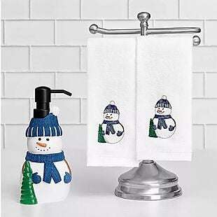 3pc Holiday Soap & Hand Towel Sets $24