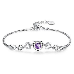 Purple Heart Bracelet $12