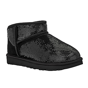 UGG Mini Mirror Ball Cozy Boots $85