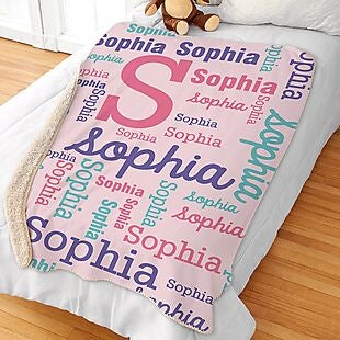 Personalized Sherpa Throws $29