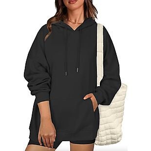 Oversized Pullover Hoodie $17