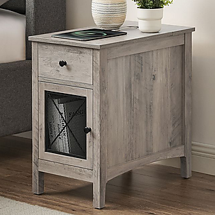 End Table with Charging Station $75