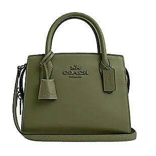 Coach Outlet Leather Carryall Bag $128