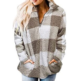 Women's Sweatshirt with Pockets $24