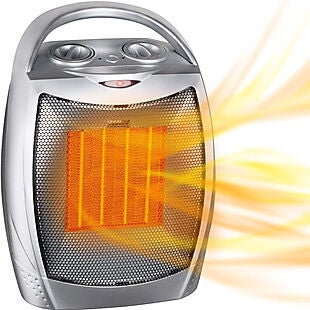 Portable Electric Space Heater $24