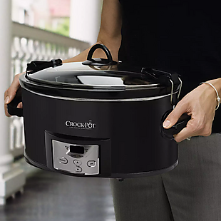 7qt Cook & Carry Crockpot $28!