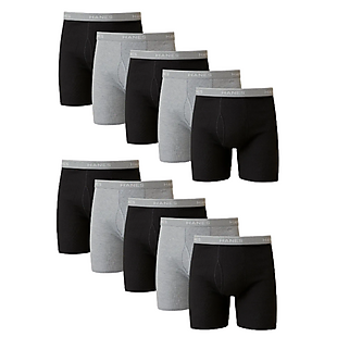 10pk Hanes Tagless Briefs $24