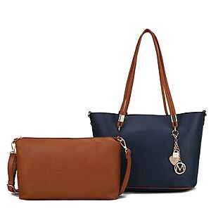 2pc MKF Tote and Pouch Set $47