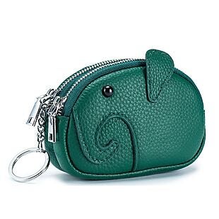 2 Leather Coin Purses & Key Chains $23