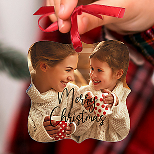 Custom Photo Ornaments from $11 Shipped