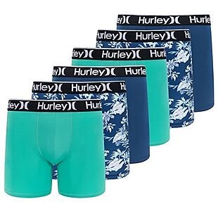 6pk Hurley Boxer Briefs $16