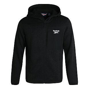 Reebok Fleece-Lined Hooded Jacket $24