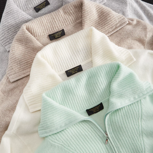 100% Cashmere 1/4-Zips & Cardigans $60