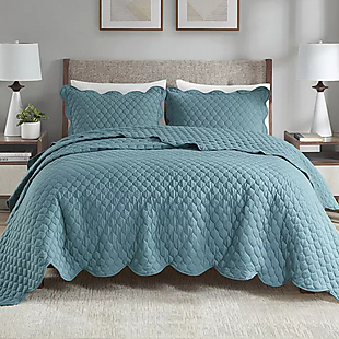 3pc Madison Park King Quilt Set $31