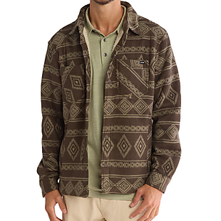 Hurley Fleece Shirt Jacket $30