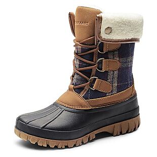 Faux-Fur Duck Boots $26 with Prime