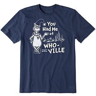 Life is Good Men's Who-Ville Tee $13