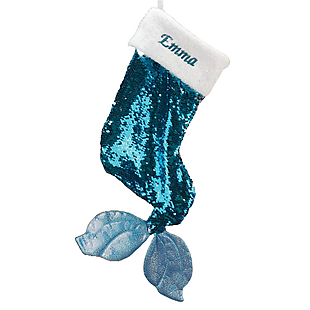 Personalized Mermaid Stockings $14