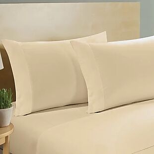 100% Cotton 1,000TC Queen Sheet Set $49