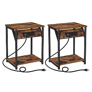 2pk End Tables with Power $49