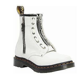 Dr. Martens Double Zip Leather Boots $81