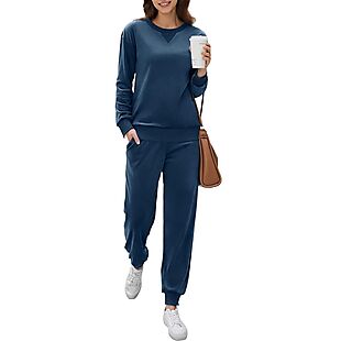 2pc Loungewear Set with Pockets $18