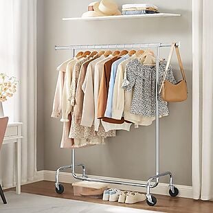 Heavy-Duty Clothes Rack $44