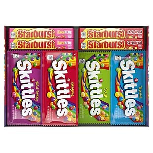 30ct Skittles & Starburst $12