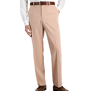 Perry Ellis Modern-Fit Stretch Pants $15