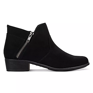 Double-Zip Ankle Boots $28