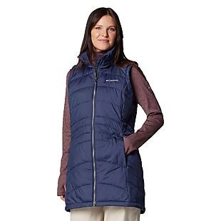 Columbia Long Insulated Vest $50