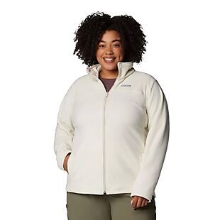 Columbia Plus-Size Fleece Pullover $25