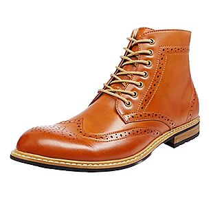 Men's Wingtip Ankle Boots $25