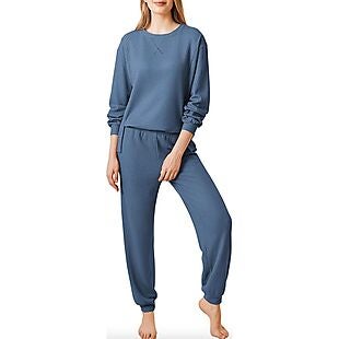 Women's Waffle-Knit Pajamas $16