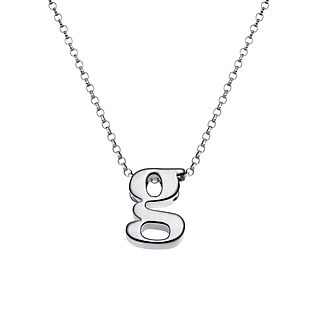 Sterling Silver Initial Necklaces $15