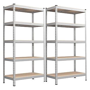 Set of 2 Garage Storage Shelves $108