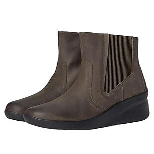 Clarks Leather Boots $48