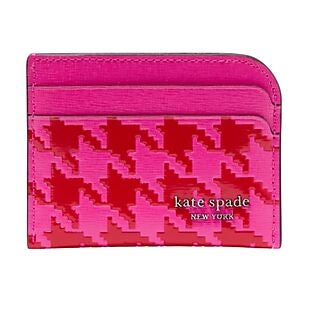 Kate Spade Houndstooth Card Holder $26