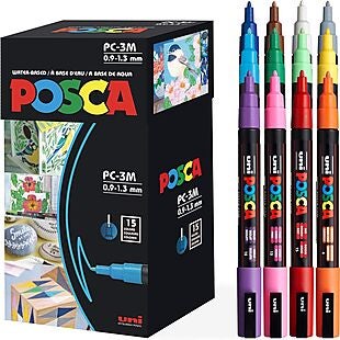 15ct Posca Paint Markers $24