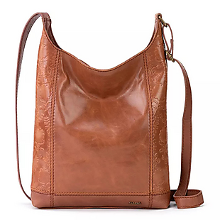 The Sak Small Leather Crossbody Bag $40