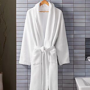 Plush Cotton Spa Robe $19