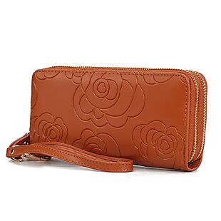 MKF Leather Wristlet Wallet $25