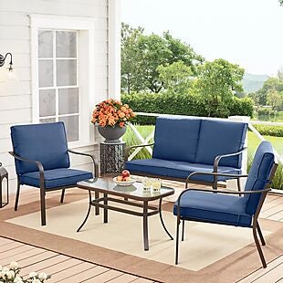 4pc Patio Conversation Set $119 Shipped