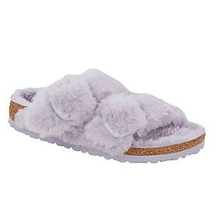 Birkenstock Genuine Shearling Sandals $52