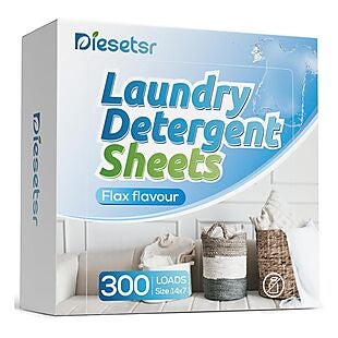 300 Laundry Detergent Sheets $7