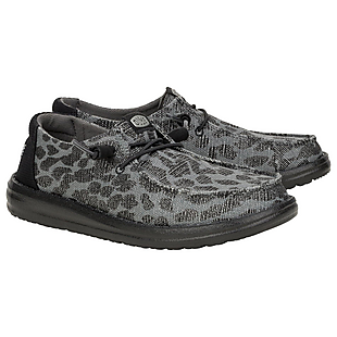 Hey Dude Wendy Leopard Sparkle Shoes $29