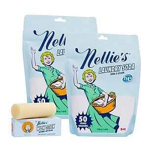 100 Loads of Nellie's Laundry Soda $20