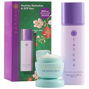 Tatcha Hydration & SPF Duo $47