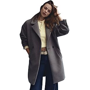 Anthropologie Relaxed-Fit Coat $96