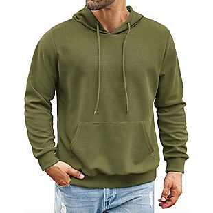 Men's Hoodie with Pocket $13